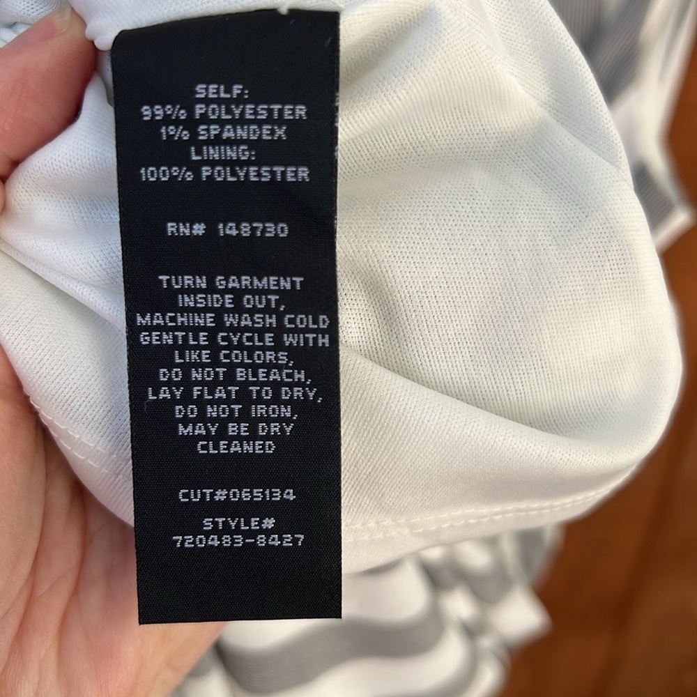 ☀️ECI New York • Fit and Flare Striped Midi Dress Size 8 - Picture 10 of 10